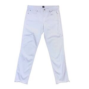 Gap White Wash True Skinny Jeans Size 29 Stretch Fitted Denim